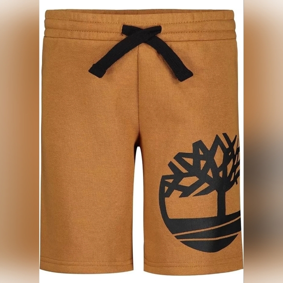 NEW Timberland Boys Wheat Fleece Legacy Pull-On Shorts Size Medium (10/12) - Picture 1 of 2